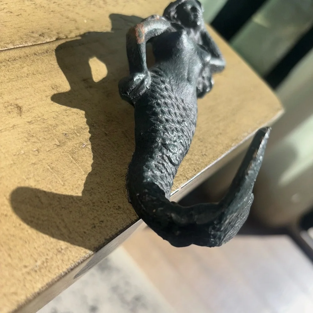 Vintage metal Mermaid hook